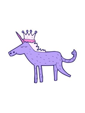 Tek boynuzlu atın animasyonunu çalıştır.