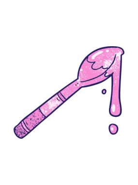 Titreyen hareket çizgi film animasyonu Bir kaşık bal