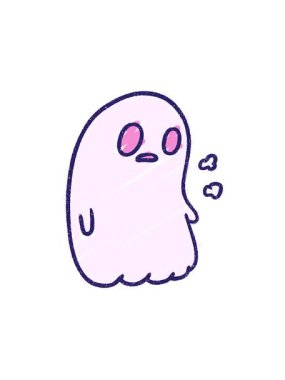 Hayalet Tebeşir Çiziminin hareketli animasyonu