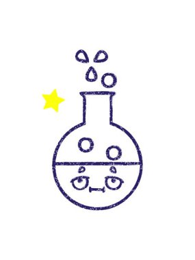 Parıldayan yıldızlar köpüren Kimyasallar Kömür Çiziminin animasyonunu etkiler