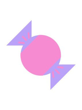 Cadılar Bayramı şekerlerinin parlak ışık efektleri