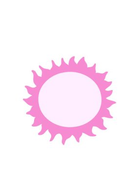 Yanıp sönen radyal çizgiler Güneş karalamalarının animasyonu