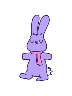 çizgi film tavşanının animasyonunu bob ve duraklat