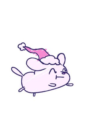 Noel Köpek Tebeşiri Çizimi 'nin animasyonunu genişletiyorum.