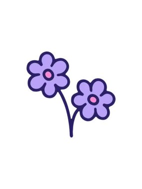 Basit bir çiçek tasarımının gösterişli satış animasyonu