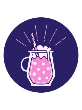 Dövme stili zencefilli biranın animasyonunu bob ve duraklat