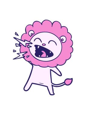 Basınç kükreyen aslanın çizgi film animasyonunu patlatıyor