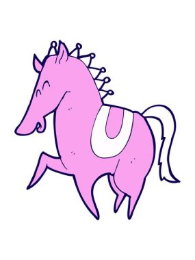 neon ışık efektleri çizgi filmlerdeki zıplayan atın animasyonu