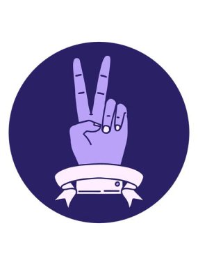 Bob ve Retro Tattoo Stili 'nin animasyonunu duraklat Barış Sancak ile iki parmak hareketi