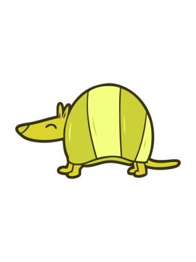 Armadillo 'nun renk animasyonu değişiyor