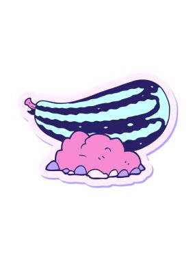 Karikatür iliğinin çıkartmasının titreşimli hareket animasyonu