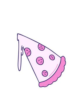 El yapımı çizgi film pizzasının yanıp sönen radyal çizgileri.