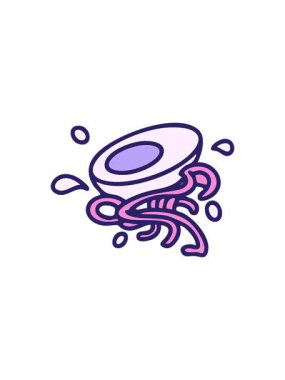 Erişte ve yumurtanın bazı erişte bileşenlerinin bölünme etkisi.