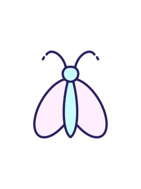 Basit, cesur kelebek çizgi filminin satış animasyonu