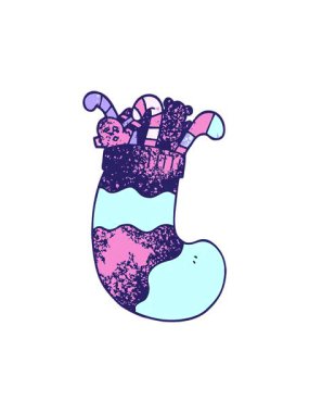 Oyuncak dolu karikatür karalamalarının dönen hareketli animasyonları.