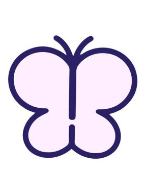 Basit ve cesur kelebeğin titreşimli hareketi