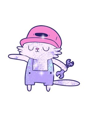 Kedi üreticisinin ışıltı etkisi