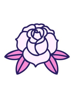 Çiçek tasarımının parlak ışık efekti