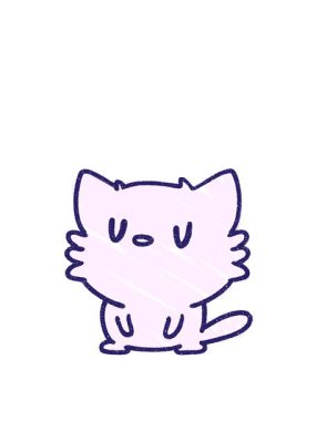 Cat Chalked çiziminin animasyonunu genişletiyorum