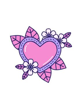 Botanik bir kalbin hareket animasyonu