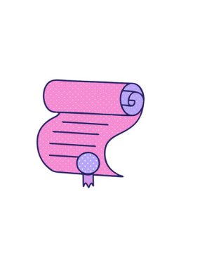 Önemli bir belgenin çizgi roman tarzı çizgi filminin yatay titreşimli animasyonu