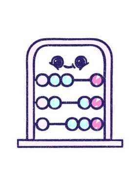 Abacus Tebeşir Çizim Tasarımı 'nın hareketli animasyonu