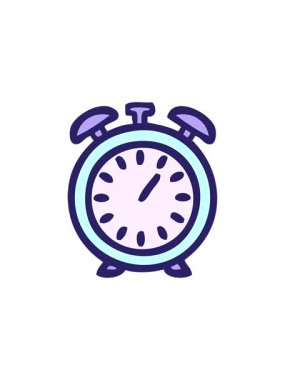 alarmlı saatin deosgn canlandırmasını bob ve duraklat