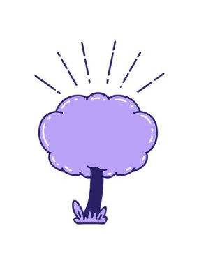 Geleneksel dövme ağacının hareketli canlandırması