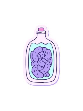 El çizimi karikatür karikatür karalama kavanozu turşu turşusu.