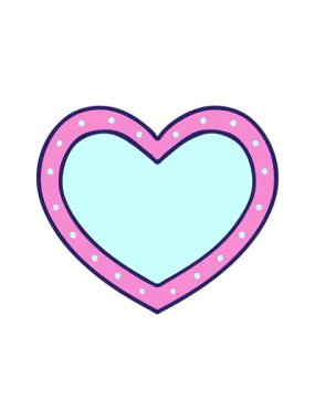 bir kalbin dövme tarzının canlandırma efektini piksel hale getir