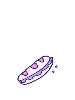 Çizgi film sandviçinin animasyonunu genişletiyorum.