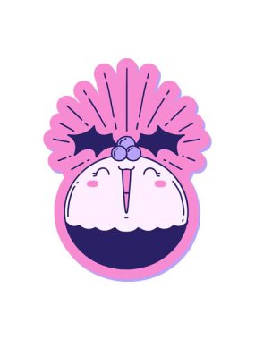 Dövme stili bir çıkartmanın yılbaşı pudingi şakıması baskısı