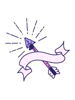 Çakmaktaşı ucu okunun titreşimli hareket canlandırması