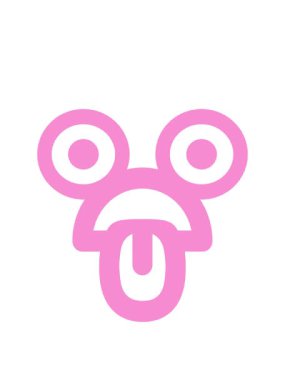 Yorgun bakışlı yüz ikonunun animasyonunu büyütüyor