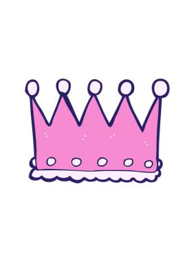 Crown çizgi filminin hareketli animasyonu