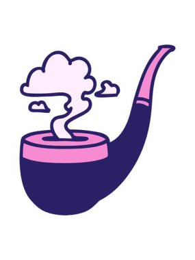 Dövmenin animasyonunu geleneksel sigara içici piposuyla salla ve durdur