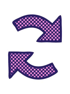 Çizgi roman stili bir okun çizgi filmini bob ve duraklat