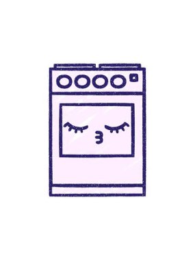 Fırın Tebeşir Çiziminin yıldız patlaması etkisi animasyonu