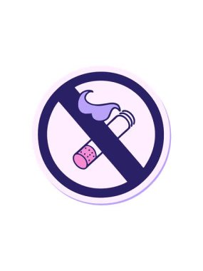 Çizgi filmin hareketli animasyonuna sigara içmek yasaktır.