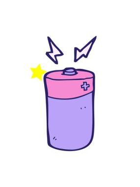 Parlayan yıldızlar çizgi film bataryalarının animasyonunu etkiler.