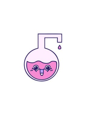 Bir bilim deneyinin ilginç karikatürünün satış animasyonu