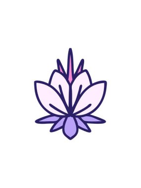 Bir nilüfer çiçeğinin ikonik dövme görüntüsünün dikkat çekici animasyonu