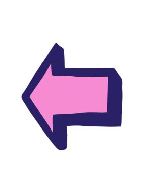 noktalı bir okun karikatür çiziminin hareket animasyonu