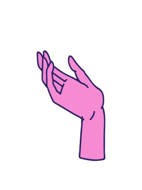 Açık el animasyonunu genişletiyor