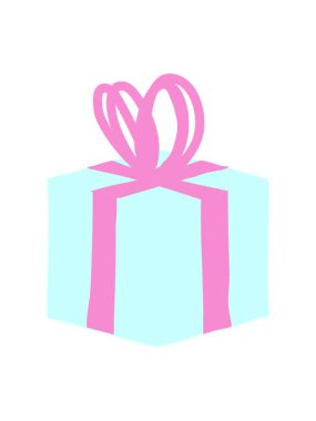 hediye paketinin hareketli animasyonu