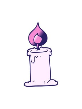 mum yakma çizgi filminin hareketli animasyonu