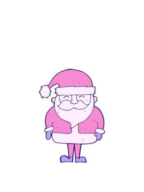 Noel Baba 'nın eski çizgi filminin animasyonunu genişletiyorum.