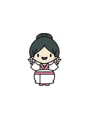 Mutlu bir Japon gelinin evliliğini kutlayan gösterişli satış animasyonu.