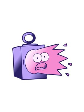 Endüstriyel lambanın hareketli animasyonu