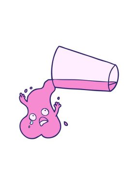 Dökülen su çizgi filminin animasyonunu güçlendir